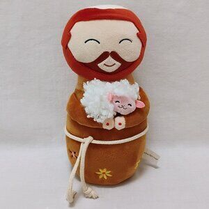 St. Francis of Assisi 9.5" Patron Saint of Animals Stuffed Plush Doll Pillow VG